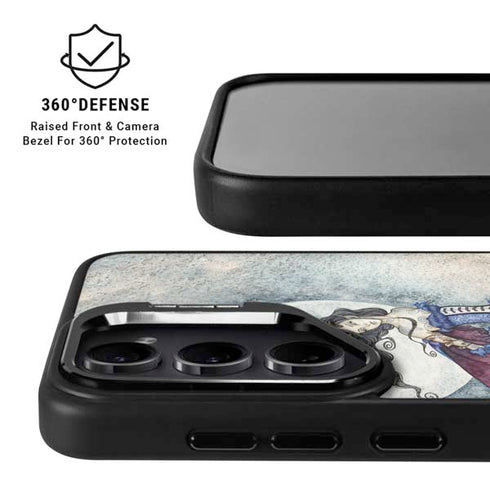 The Moon is Calling Fairy and Dragon by Amy Brown Galaxy S24 Plus Kickstand Case